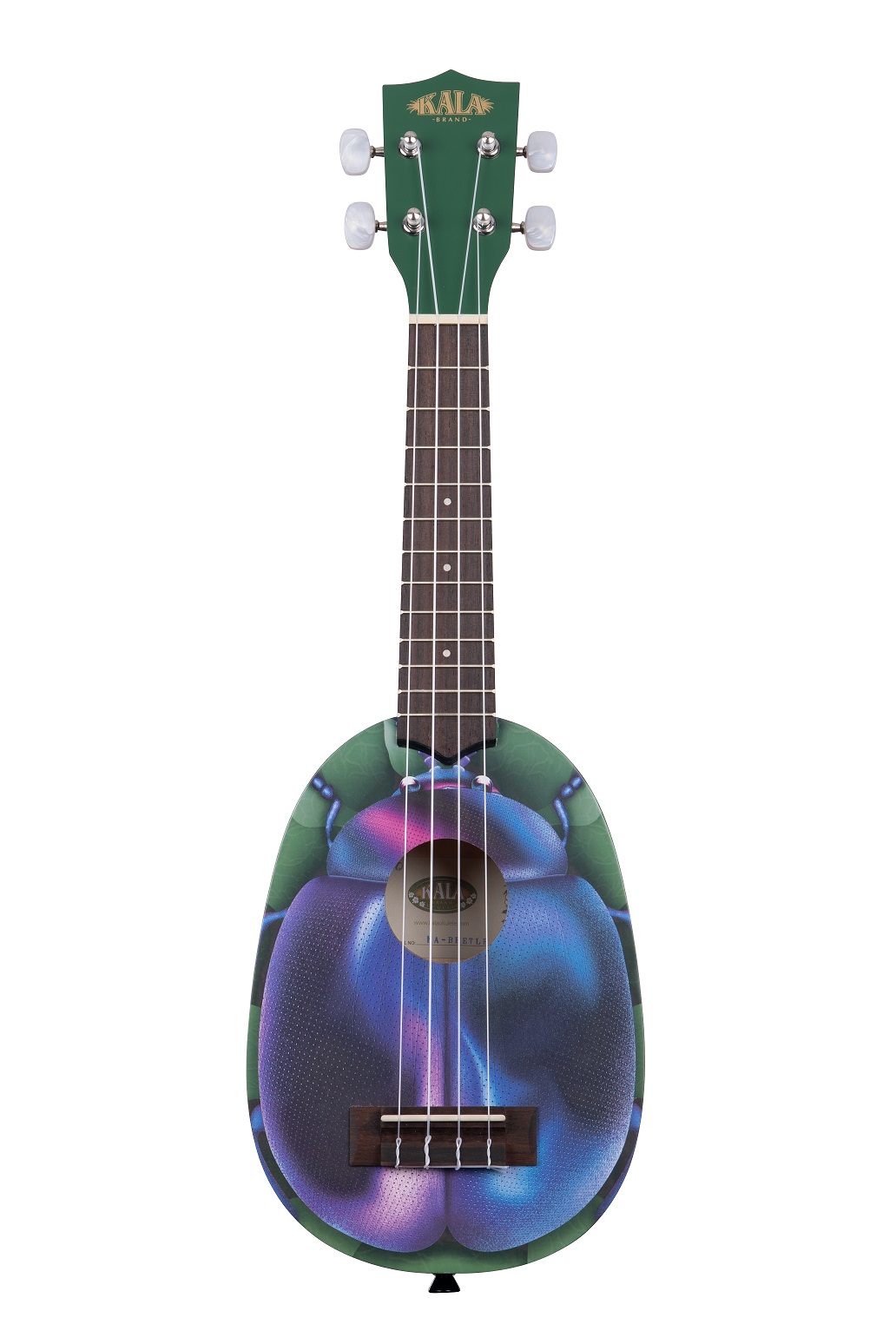 KALA KA-NV-BTLE - UKULELE SOPRANO BLUE BEETLE - C/BORSA