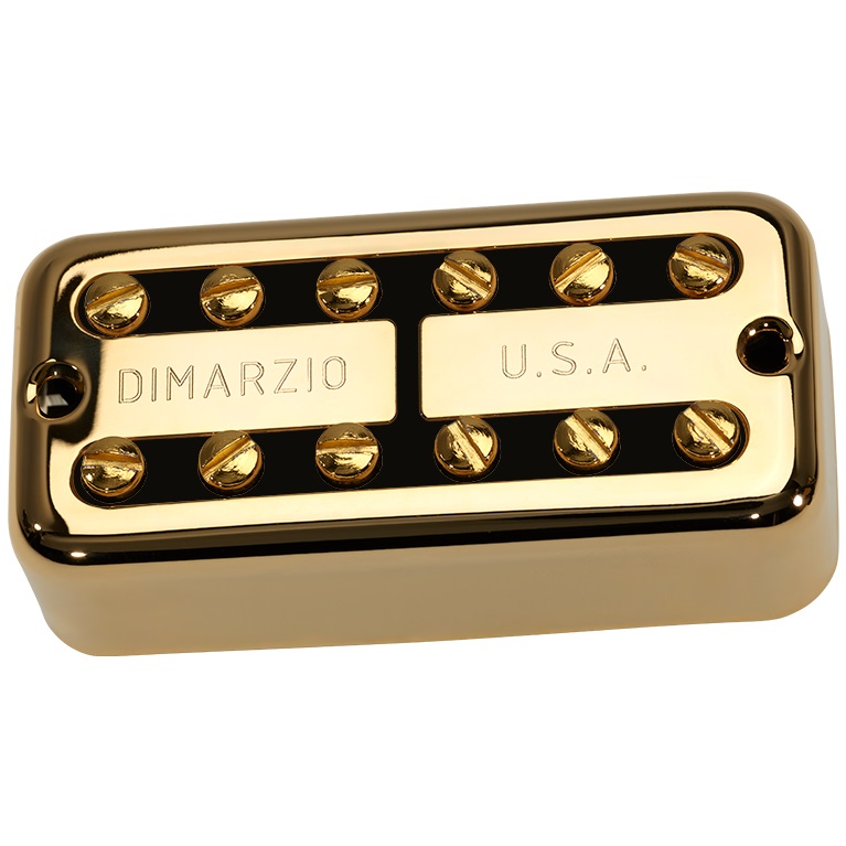 DiMarzio New'Tron Neck Gold/Black - DP291GBK