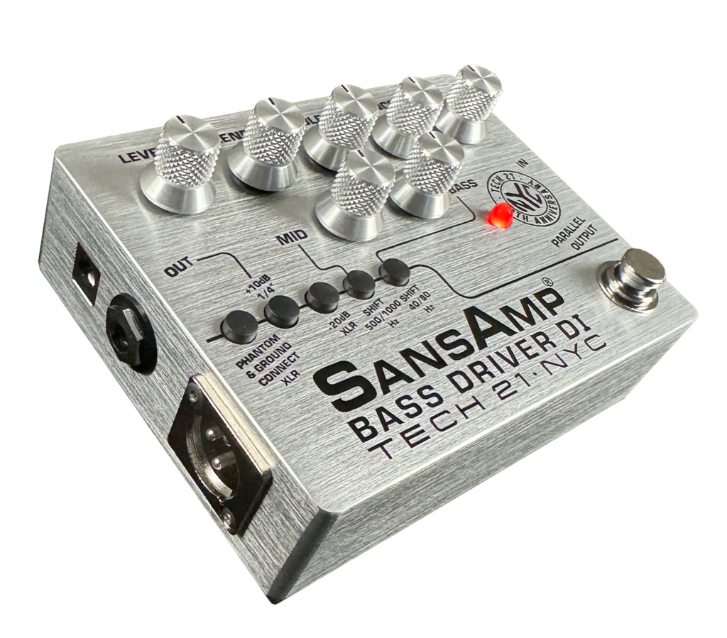 Tech21 SansAmp Bass Driver DI 30th Anniversary Limited Edition - preamplificatore a pedale per basso