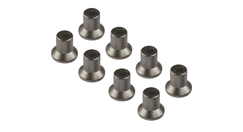 Icon Metal Knob Cap (Set of 8) - set 8 manopole per Platform M+ e X+