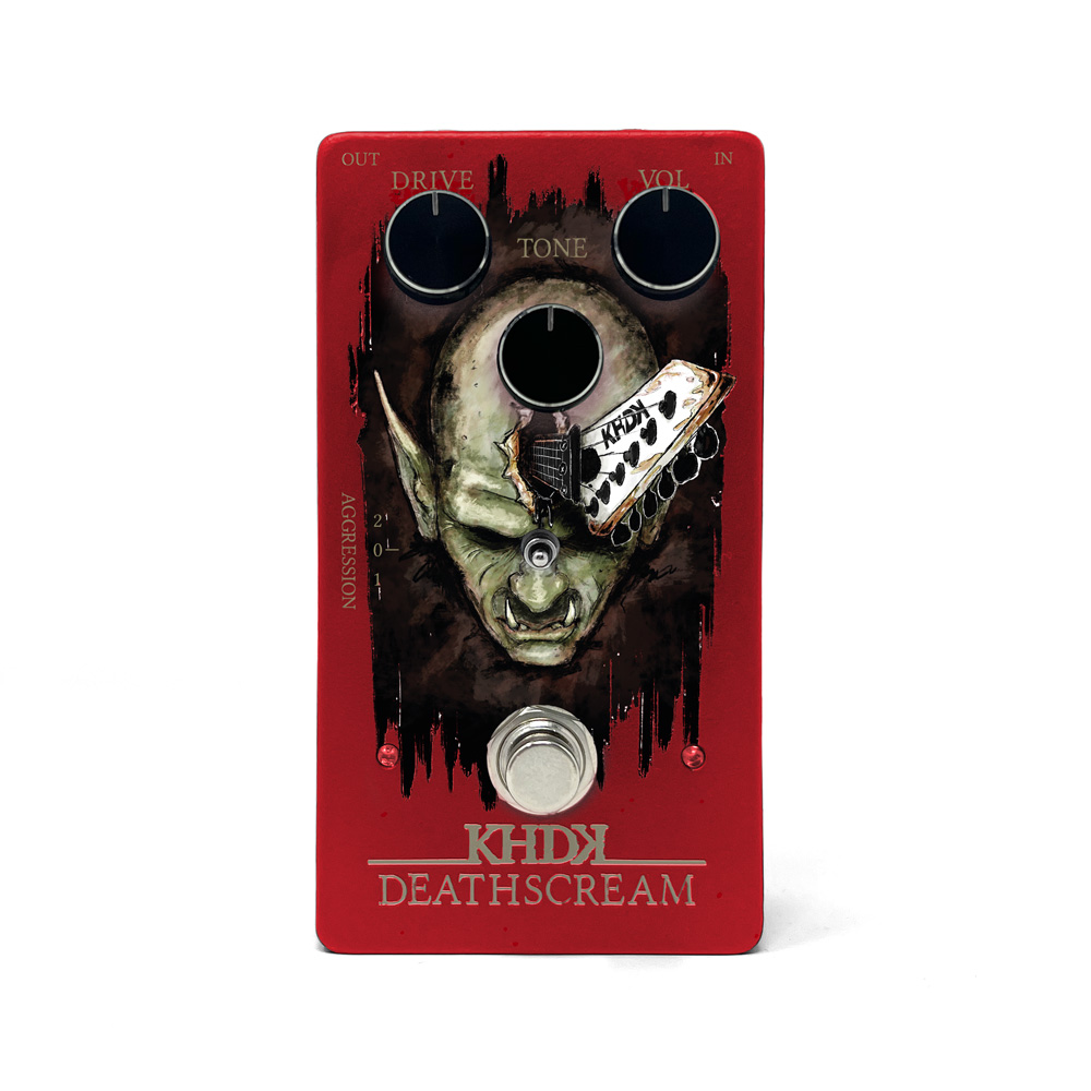 KHDK KHDK KREATOR DEATH SCREAM - Pedale overdrive per chitarra - Limited Edition