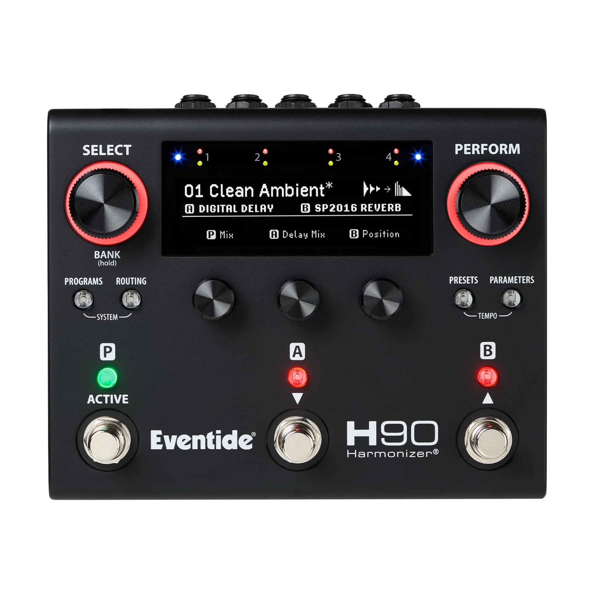 Eventide H90 DARK Limited Edition - Pedale multieffetto per strumento a doppio algoritmo