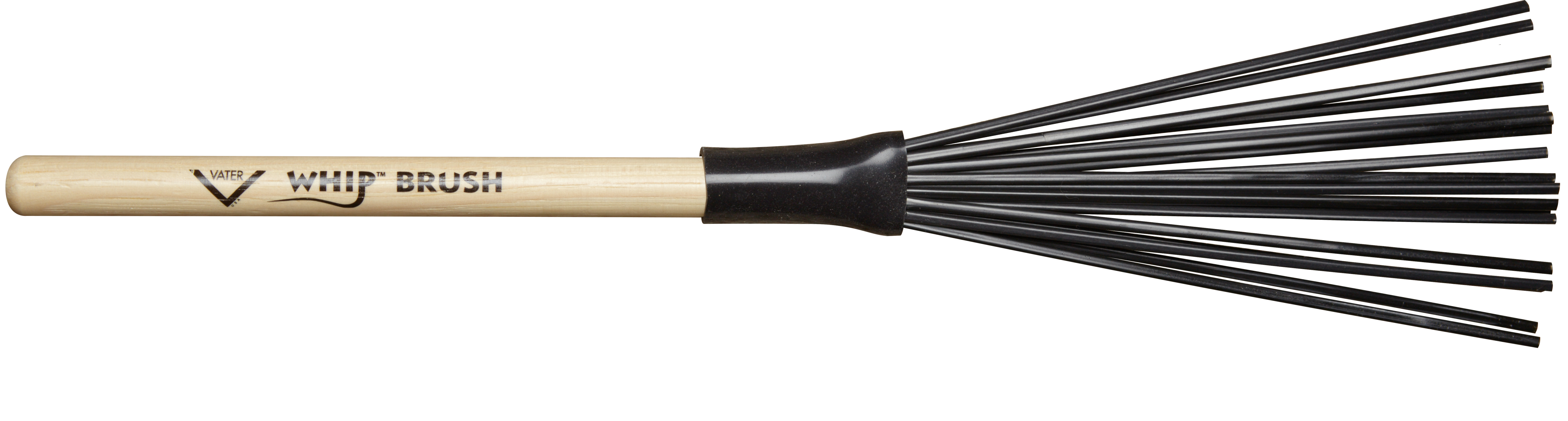 Vater VWB ''Whip Brush'' - Impugnatura in Hickory/Setole in Poly non retraibili