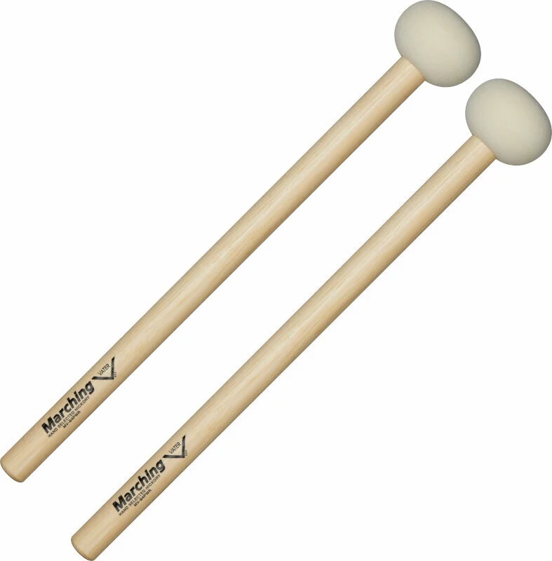 Vater MV-B4PWR ''Power Bass Drum Mallets'' - Battente in feltro duro - Per grancasse da 28'' a 30''