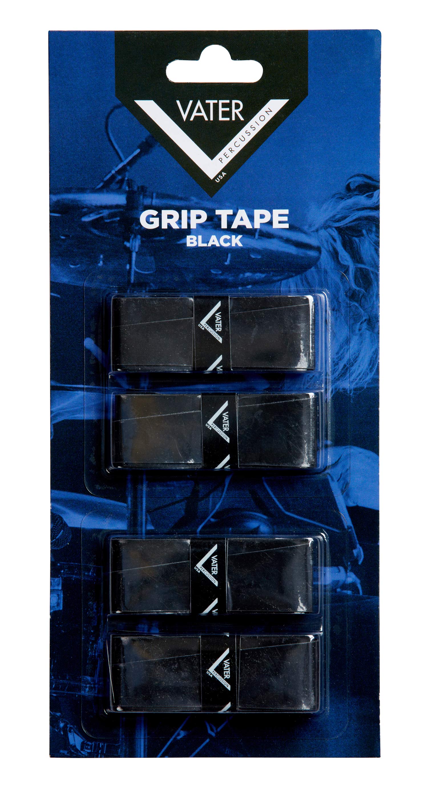 Vater VGTB ''Grip Tape Black'' - Nastro impugnatura nero 4pz