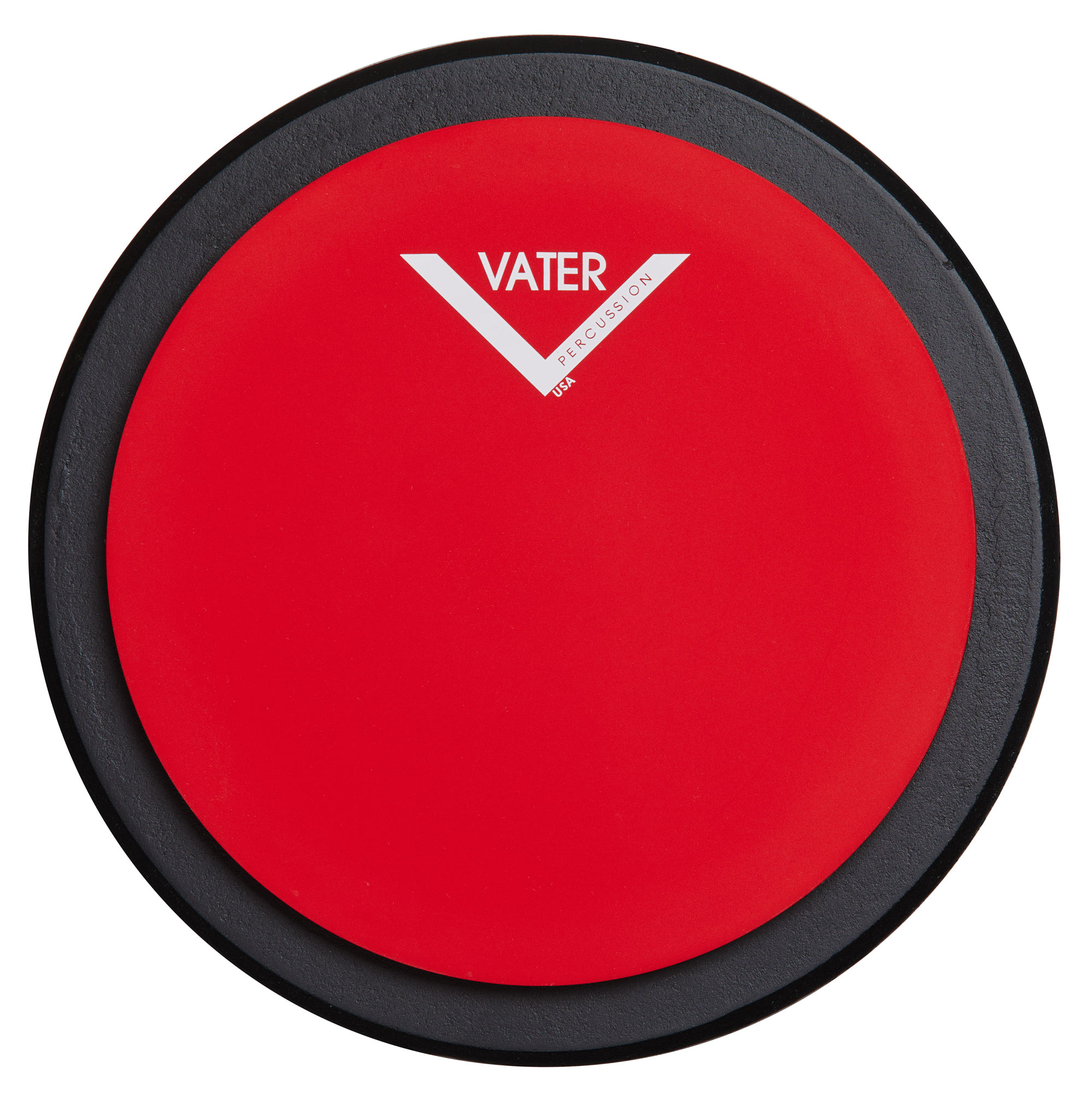 Vater  VCB6S ''Chop Builder 6'' Soft Single Side Practice Pad'' - D: 15,2 cm - Inserto M8 per fissaggio ad asta