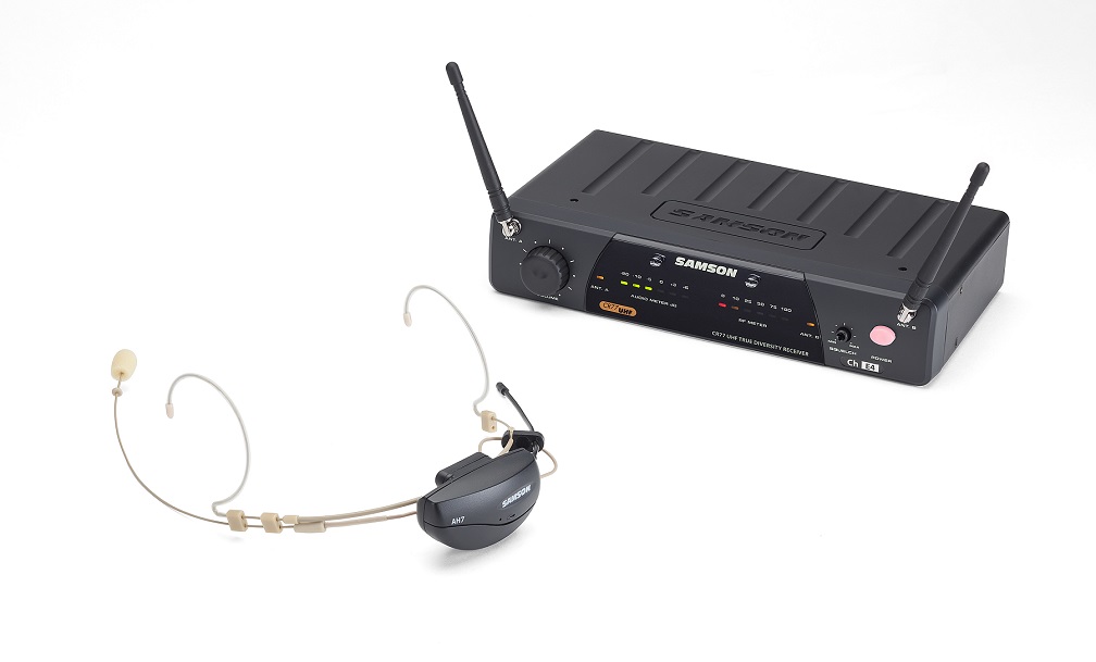 SAMSON AIRLINE 77 UHF VOCAL HEADSET SYSTEM - E1 (863.125 MHZ)