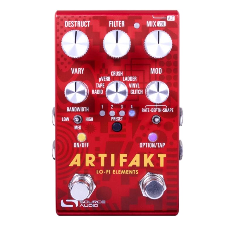 Source Audio SA280 ARTIFAKT - Pedale LO-FI per strumento