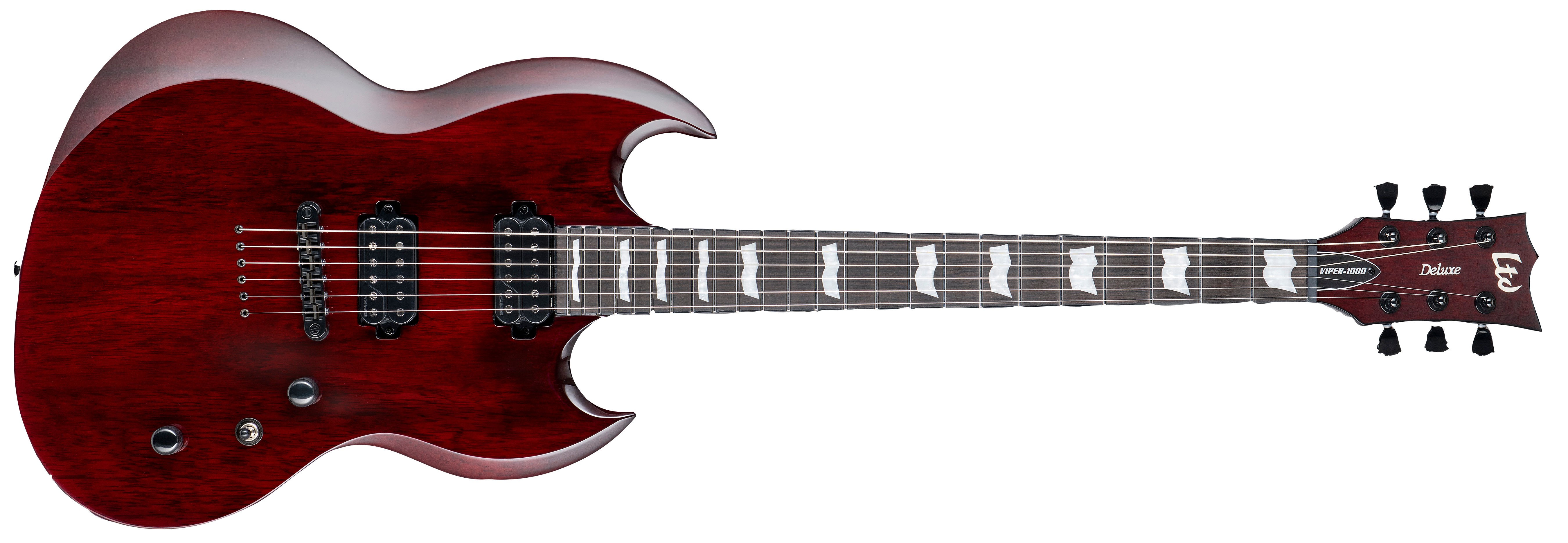 LTD LTD VIPER-1000 MAHOGANY - See Thru Black Cherry