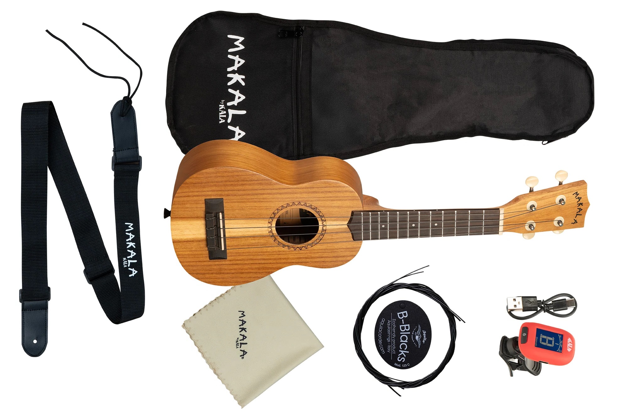 Kala MK-S-IA-PACK - ''Indonesian Acacia'' - Pack ukulele soprano