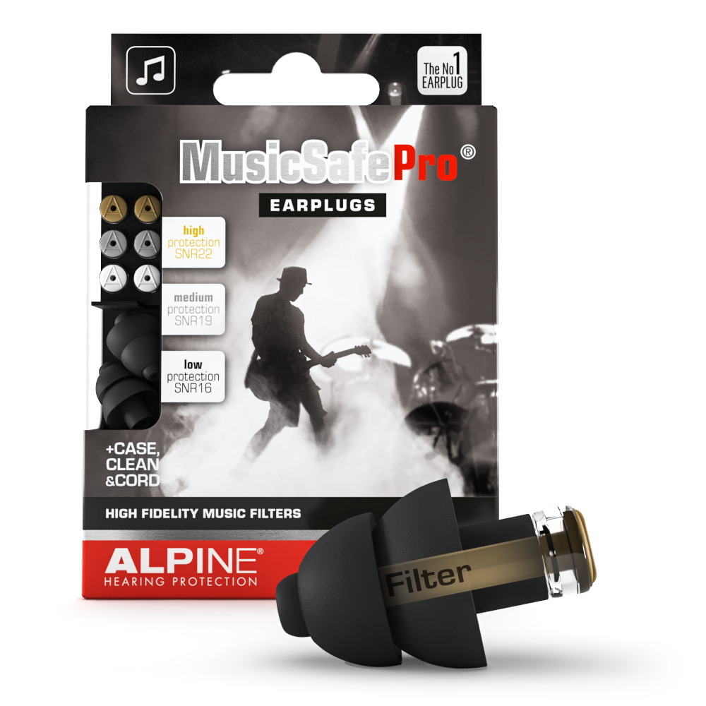 Alpine MusicSafe Pro - tappi auricolari protettivi - Black